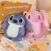 Disney Cute Stitch Plush Toy Warm Water Bottle Kawaii Soft Winter Portable Warm Hand Plush Doll for Girlfriend Christmas Gift