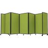 6 Panel Room Divider Wall, 5.6 FT Folding Privacy Screen Room Divider, Partition Divider for Room Separation,Room Partitio,Brown