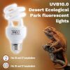 25-100W UVA+UVB Reptile Lamp Bulb Turtle Basking UV Light Bulbs Heating Lamp Amphibians Lizards Temperature Controller 220V