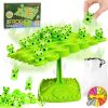 Fun Frog Balance Tree Children Montessori Math Toys Balancing Board Game Parent-child Interaction Tabletop Balance Game Toy Gift