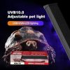 Reptile Full Spectrum 10.0 Sun Lamp Sunbathe Heat Lamp 110-240V UVA+UVB Light Turtle Lizard Snake Terrarium Sunbathe Heat Lamp