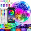 Bluetooth LED Strip Lights SMD 5050 RGB APP Remote Control Flexible Ribbon Diode Lamp Tape TV Backlights Game Room Home Decor