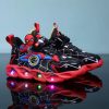 Children Sneakers Boys Girls Leather Low-Top Board Shoes Students Soft Bottom Footwear Kids Running Shoes Baby Casual Footwear