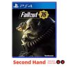 Sony Playstation 4 PS4 Game CD Second Hand Fallout 76 100% Official Original Physical Game Card Playstation 4 PS4 Fallout 76