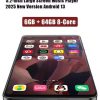 Famue MP4 Player Portable MP3 music WiFi Android 13, 5.2"  6GB+64GB, Bluetooth 5.3, Smart Media Player with Google Play, Spotify