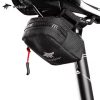 CXWXC TPU Bicycle Saddle Bag 0.6L Self Locking Knob Tail Bag Portable BOA Cycling Bag Waterproof Thick Hardened Mini Bike Bags