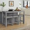 Portable Event Bar Sturdy And Durable Freestanding Foldable Bar Cabinet Rectangular Aluminum And Ecological Board Event Bar