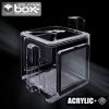 Mini Fish Tank Betta Transparent Aquarium Tiny Multifunction Plastic Tanks Desk for Office Bowl