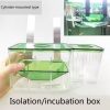 Large 60cm Aquarium Fish Tank Acrylic High-definition Transparent Detachable Anti Drop Plastic PET Breeding Box for Turtles